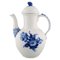Royal Copenhagen Model Number 10/8189 Blue Flower Braided Coffee Pot, Image 1