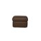 Brown Leather Sofa with Stool from Marquardt, Set of 2 13