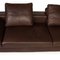 Kaja Brown Leather Sofa from COR 12