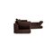 Kaja Brown Leather Sofa from COR 14
