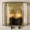 Iron and Bubble Glass Sconce from Limburg, Germany, 1960s 7