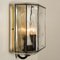 Iron and Bubble Glass Sconce from Limburg, Germany, 1960s 8