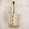 Glass and Brass Basket Chandelier by J. T. Kalmar for COR, Austria, 1950s, Image 12