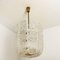 Glass and Brass Basket Chandelier by J. T. Kalmar for COR, Austria, 1950s 9