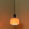 Lampes à Suspension Soufflées Orange de Peill & Putzler, 1970s, Set de 2 8