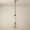 Hand Blown Glass Tube Pendant Lights from Staff Lights, 1970s, Germany, Set of 2 4