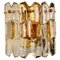 Palazzo Wall Light Fixture in Gilt Brass and Glass by J. T. Kalmar, Image 3