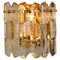 Palazzo Wall Light Fixture in Gilt Brass and Glass by J. T. Kalmar, Image 1