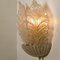 Apliques de cristal de Murano bañados en oro de Barovier & Toso, Italy, años 60. Juego de 2, Imagen 9