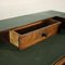 Reception Desk in Larch Glass and Vinyl, Italy, Early 900s 11