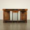 Reception Desk in Larch Glass and Vinyl, Italy, Early 900s, Image 3
