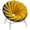 Quetzal Yellow Armchair by Marc Venot, Image 1