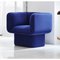 Blauer Block Armlehnstuhl von Mut Design 5