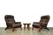 Vintage Lounge Armchairs by Oddvin Rykken for Rybo, Norway, 1970s, Set of 2 2