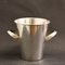 Vintage Silver-Plated Metal Wine Cooler by Wilhelm Wagenfeld for WMF, 1950s, Image 1