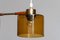 Pendant Lamp with Amber Glass Shades by Carl Fagerlund for Orrefors Sweden, 1960s, Image 6