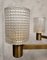 6-Arm Chandelier in Crystal & Brass by Carl Fagerlund for Orrefors, 1950s 9