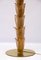 Lámpara Palm de latón y cristal de Murano de Maestri Muranesi, años 70, Imagen 15