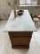 Shop Counter or Kitchen Island in Walnut & Marble, Image 8