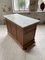 Shop Counter or Kitchen Island in Walnut & Marble 66