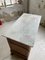 Shop Counter or Kitchen Island in Walnut & Marble 39
