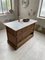 Shop Counter or Kitchen Island in Walnut & Marble 4