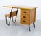 French Oak Desk from Spirol, 1950s 1