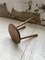 French Oak Tripod Stool, 1950s, Image 15