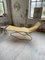 Chaise Longue in Yellow and White 43