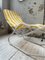 Chaise Longue in Yellow and White 11