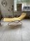 Chaise Longue in Yellow and White 44