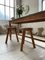 Pine & Beech Farmhouse Table with Green Patina, Image 18