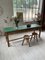 Pine & Beech Farmhouse Table with Green Patina, Image 20