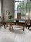 Pine & Beech Farmhouse Table with Green Patina, Image 22