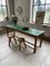 Pine & Beech Farmhouse Table with Green Patina, Image 15