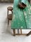 Pine & Beech Farmhouse Table with Green Patina, Image 11