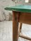 Pine & Beech Farmhouse Table with Green Patina 42