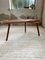 Brutalist Coffee Table in Olive Wood 10