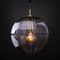 Mid-Century Pendant Lamp in Smoked Glass from Peill & Putzler, 1970s 2