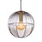 Mid-Century Pendant Lamp in Smoked Glass from Peill & Putzler, 1970s, Image 1