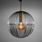 Mid-Century Pendant Lamp in Smoked Glass from Peill & Putzler, 1970s 4