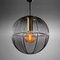 Mid-Century Pendant Lamp in Smoked Glass from Peill & Putzler, 1970s 3