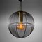 Mid-Century Pendant Lamp in Smoked Glass from Peill & Putzler, 1970s, Image 3