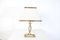 Lámparas de mesa italianas vintage de latón, años 70. Juego de 2, Imagen 3