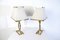 Vintage Italian Table Lamps in Brass, 1970s, Set of 2, Image 2