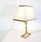 Vintage Italian Table Lamps in Brass, 1970s, Set of 2 8