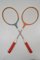 Vintage Badminton Rackets, 1980s, Set of 2, Image 9