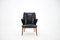 Black Leatherette Armchair by Erling Olsen, Denmark, 1970s 2