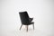 Black Leatherette Armchair by Erling Olsen, Denmark, 1970s 5