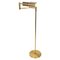 Brass Floor Lamp from Swisslamps International, 1960s, Image 1